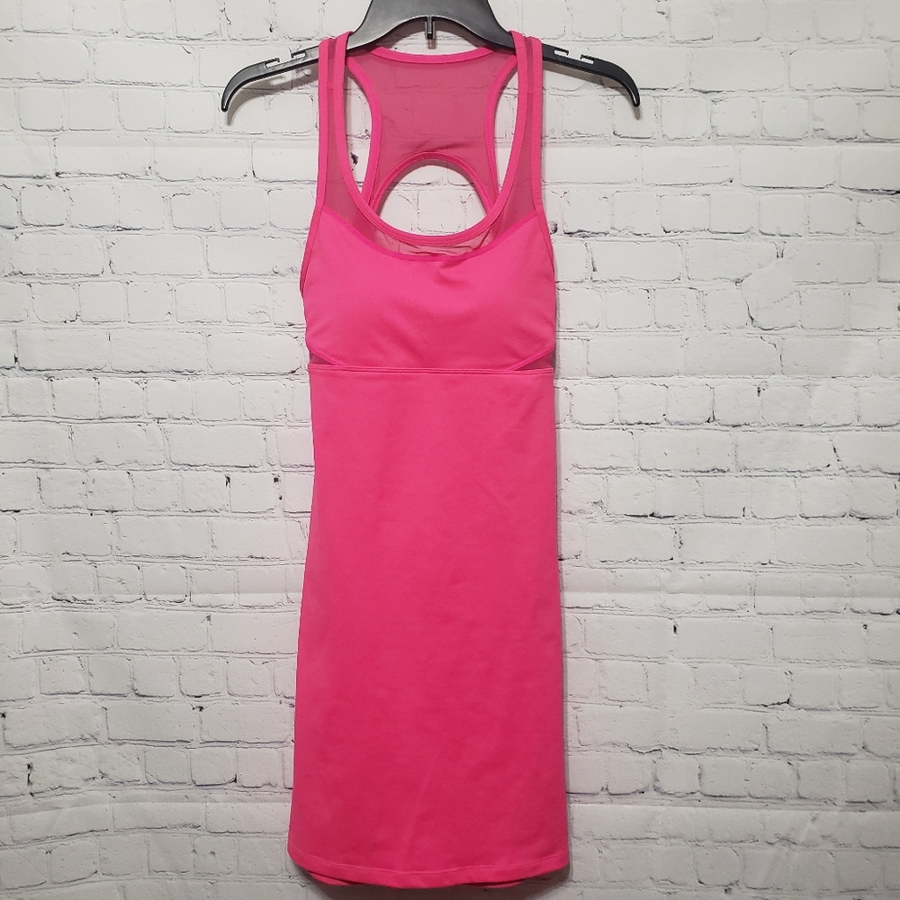 Fabletics Sz S Tropez Dress in Magenta - Picture 1 of 15